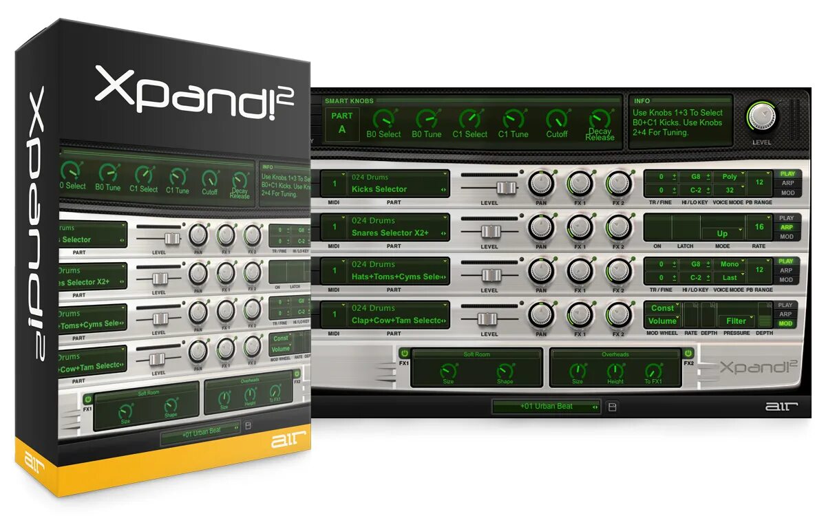 Air Music’s Xpand!2. Air Xpand 2. Xpand 2 VST. First Air instrument xpand2. Vst 2 obs