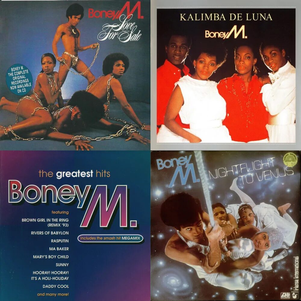 Группа Boney m. в 80. Boney m обложки альбомов. Первый состав Boney m. Группа Бони м 1976. Группа бони м песни