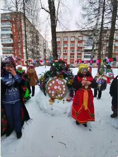 Новый год в березовой роще