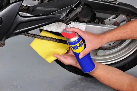 Wd 40 можно смазать велосипед