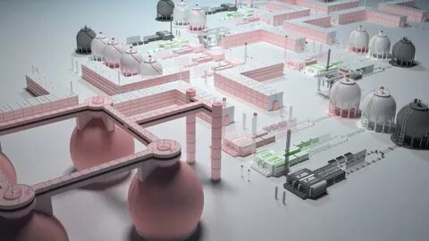 3d модель производства