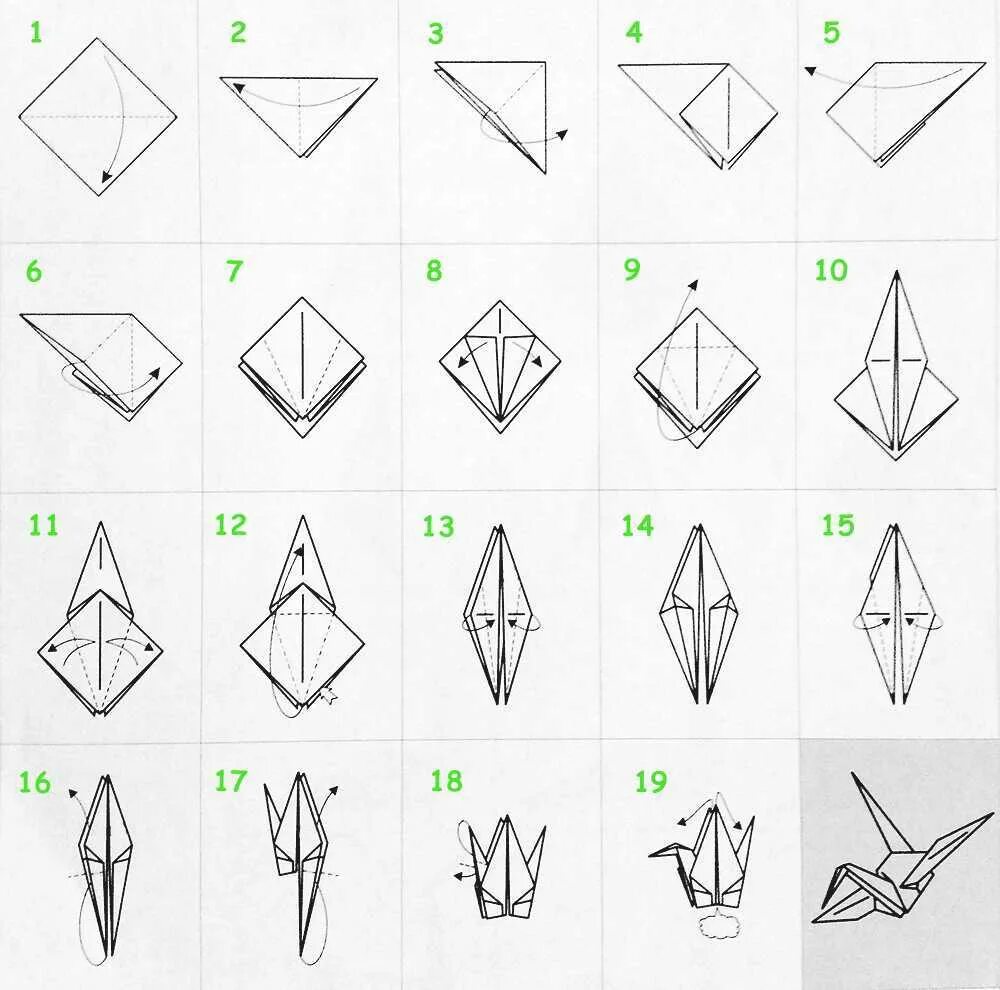 Сделать схему оригами. Оригами Журавлик пошаговая инструкция. Японский Журавлик схема. Как делать журавлика из бумаги пошаговая инструкция. Японский Журавлик оригами схема.