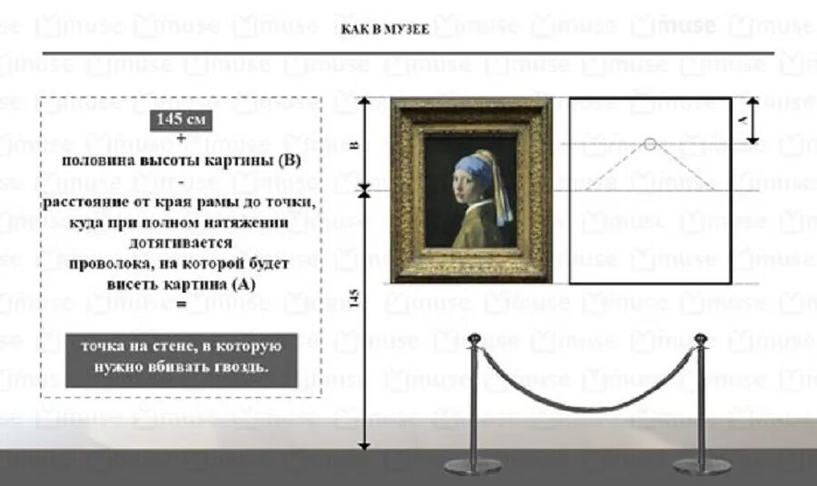 На какой высоте должно висеть. Высота развески картин. Высота вешания картин. Высота развески картин в музее. Высота размещения картин на стене.