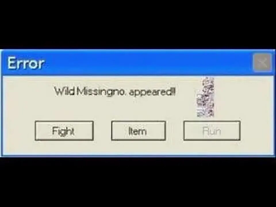 User error. User error