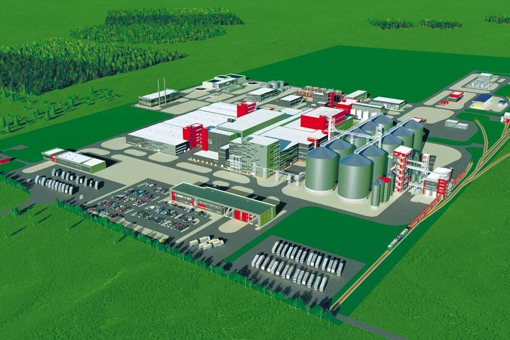 Саратовские биотехнологии. Проект завода. Завод глубокой переработки зерна. Комплекс по глубокой переработке зерна. Завод по глубокой переработке пшеницы.