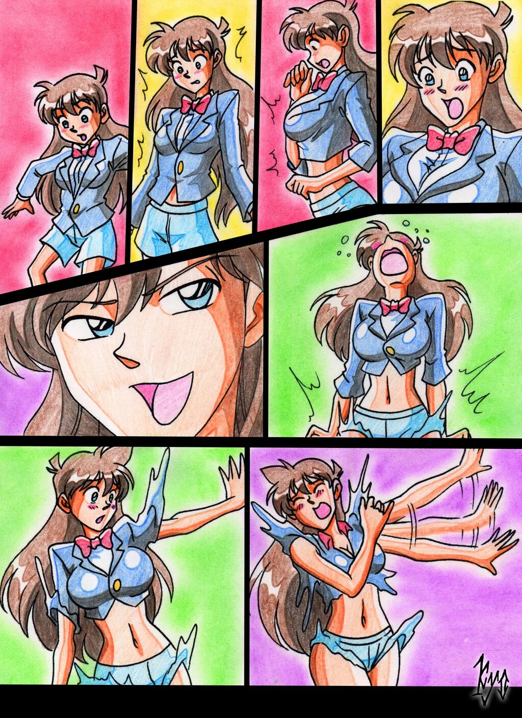 Парень превратился в девушку читать. Гендер бендер transformation костюм. Гендер бендер transformation демоны. Преплщение парне в девушку. Гендер бендер transformation.