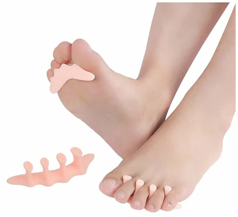 силиконовый разделитель для пальцев. разделитель для мизинца. ортопедический разделитель для пальцев ног мизинец. разделитель для мизинца. разделитель межпальцевый силикон x2.