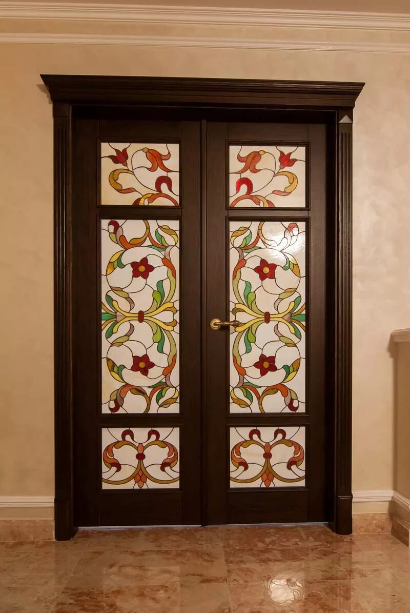 Stained Glass Door Stained glass door, Stained glass panels, Stained glass