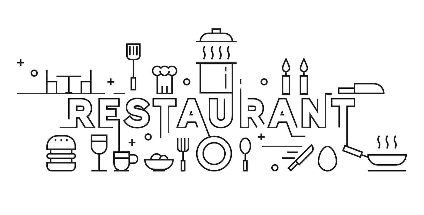 Rest line. Паттерн ресторан. Restaurant Doodle. Menu line Art. Restaurant line Art.