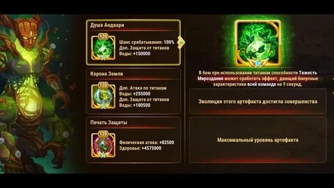 Уровни артефактов