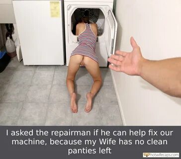 Wife flashes repairman