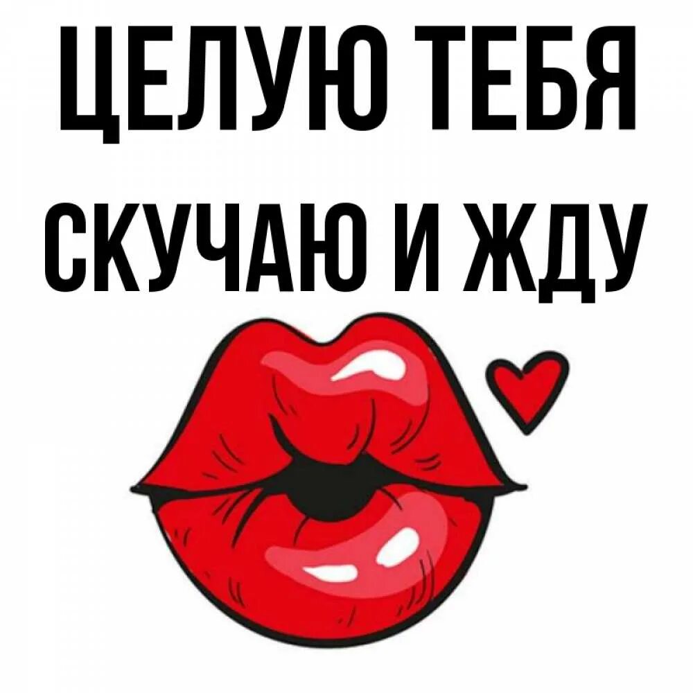 Целую жду. Целую жду скучаю.
