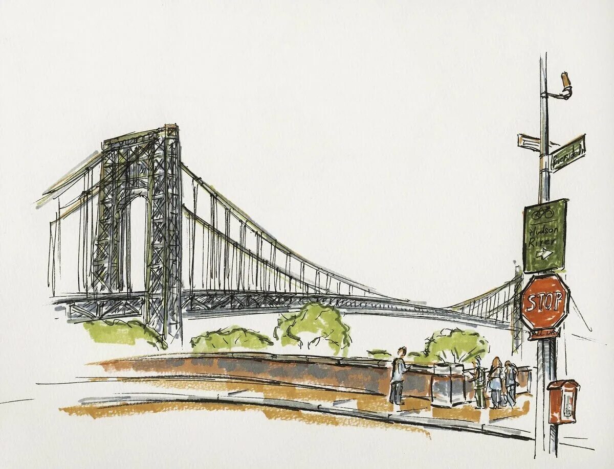 Drawing the bridge