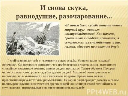 Характеристика главы тамань