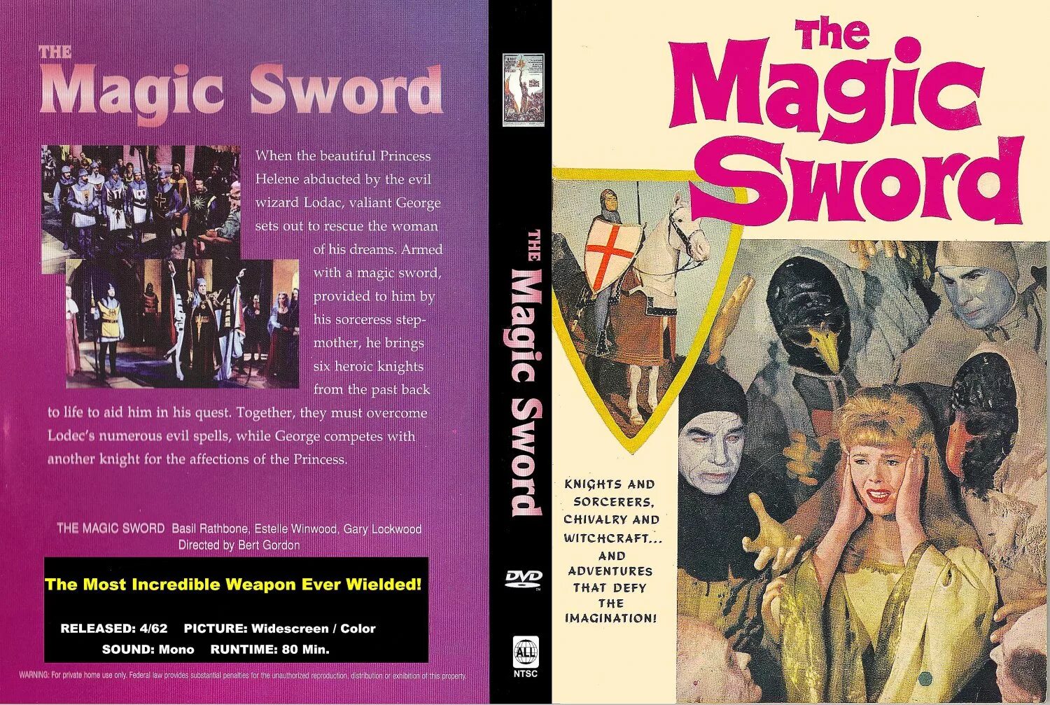 The magic sword. Magic Sword. In the face of Evil Magic Sword. The Heroic Quest of the Valiant Prince Ivandoe.