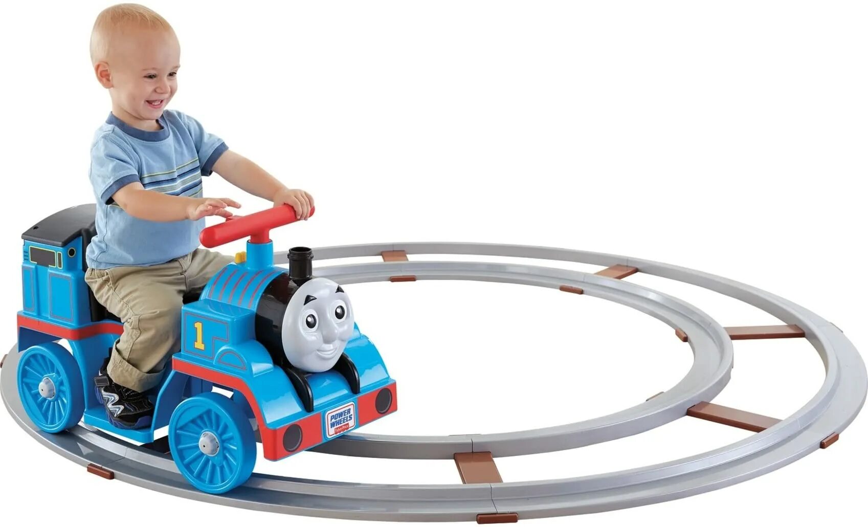 Мальчик железная дорога. Железная дорога Power Wheels Thomas & friends bck92.