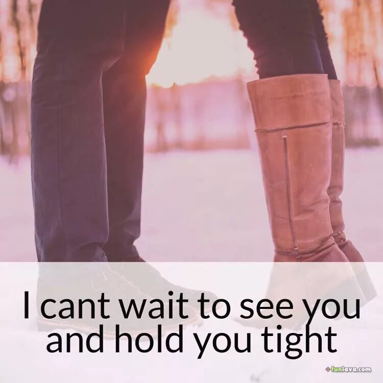 Wait for your love. Cant wait. I can't wait. Can't wait to.