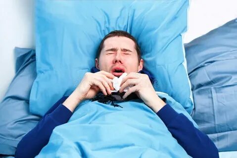 Sick man
