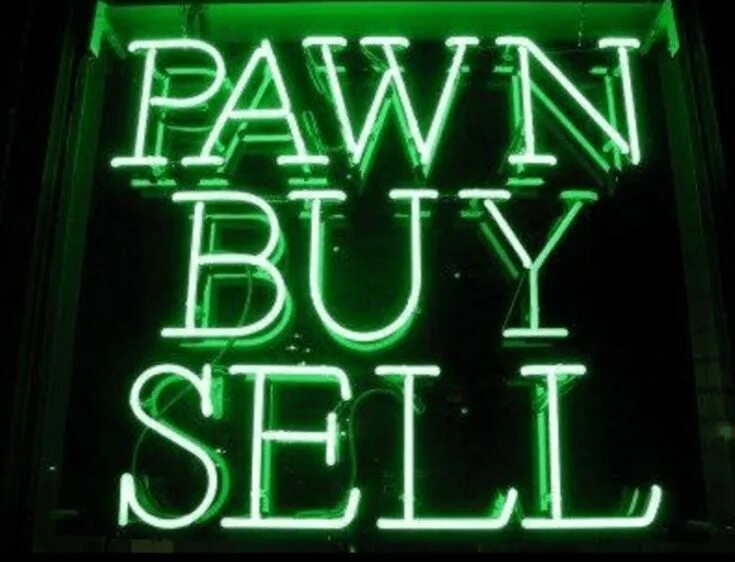 Pawn your. Buy sell неон. pawn shop logo.