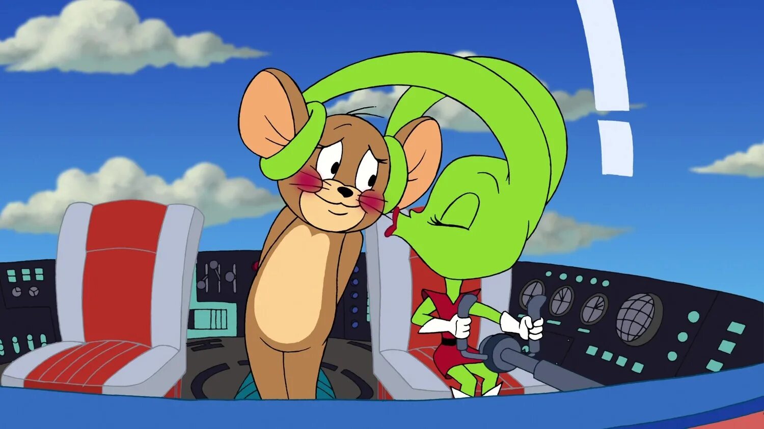 Том и джерри полет. Tom and jerry blast off to mars 2005. том и джерри на марсе. том и джерри пришелец.