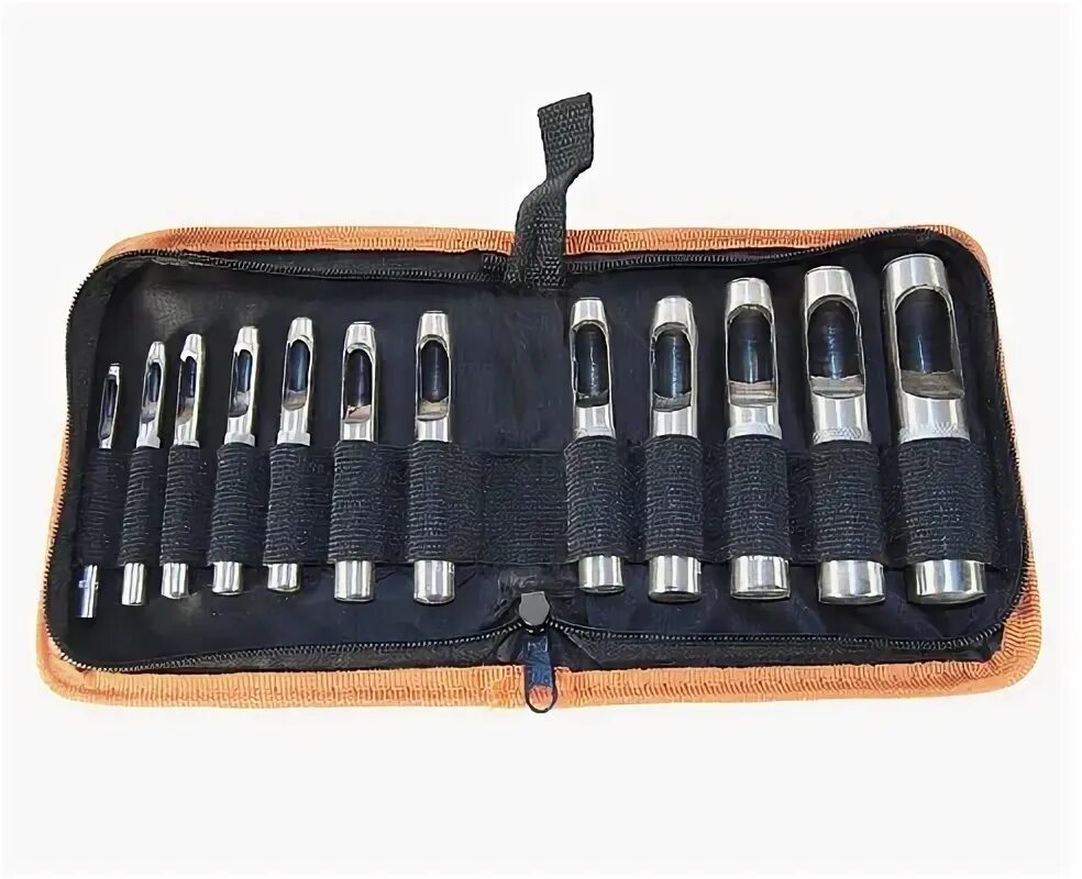 Набор просечек со сменными насадками дело техники. Набор просечек 12шт.3,0-19,0мм (в сумке) (АВТОDЕЛО) (40412). Набор просечек АВТОДЕЛО 40415. АВТОDЕЛО набор просечек 12шт.3.0-19.0мм в сумке 40412 12068. Набор пробойников/просечек для круглых отверстий 2-50 мм.