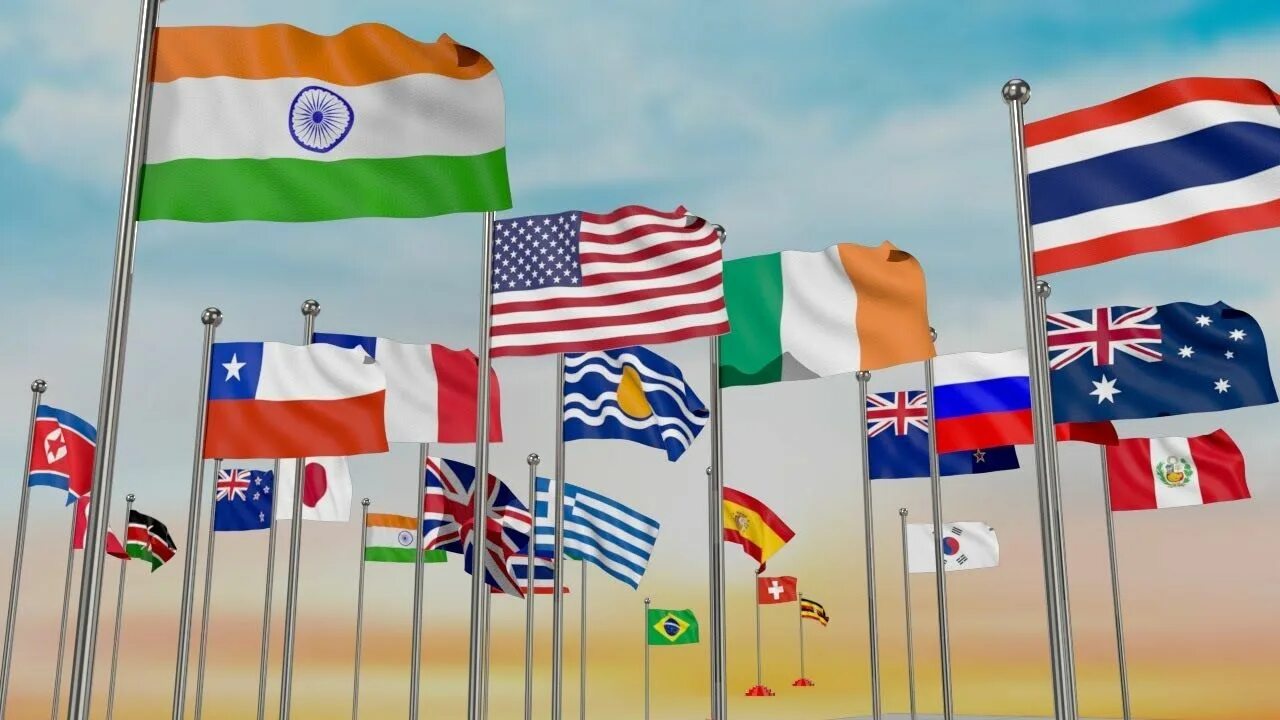 Flages. Видео про страны. All the Countries of the World with Flags Countries of the World Song.
