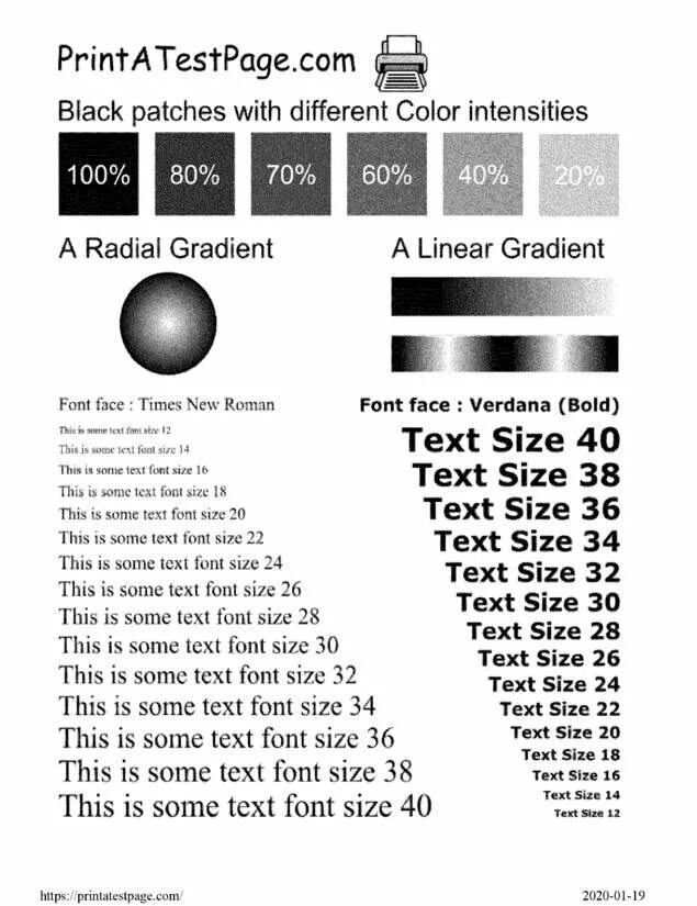 Тесты size