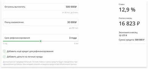 Кредитный калькулятор потребительский кредит 2024