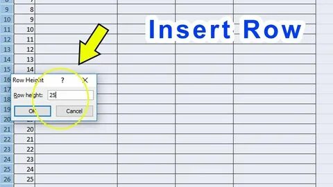Rows insert