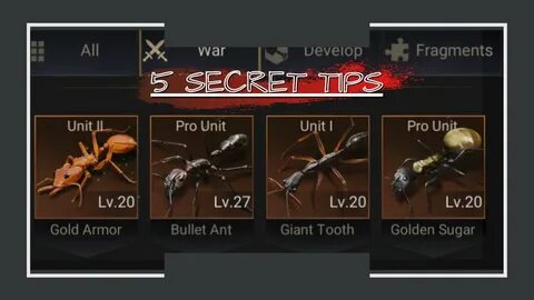 The ants коды