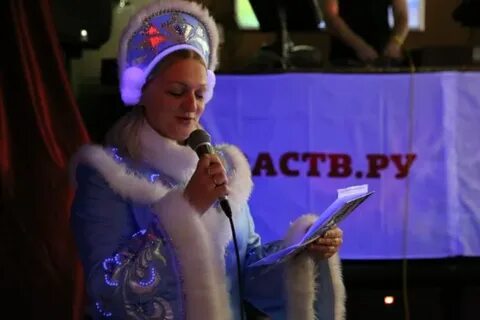 Конкурс снегурочек визитка