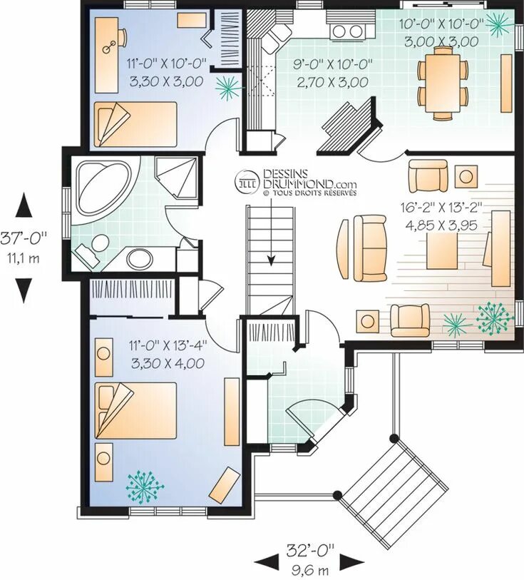 Проект двухэтажного дома г образной формы. Бунгало 2 этажа Размеры. Bungalow House Plan. Faxverk s mansardom планировка. European plan