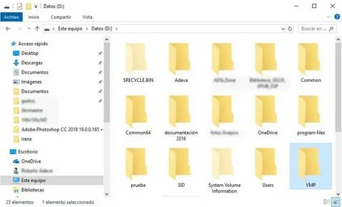 Изменить папки в windows 10