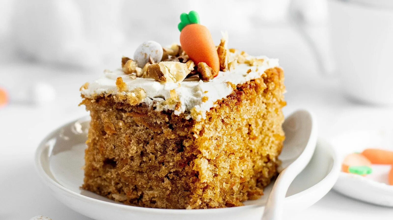 Постный морковный пирог. Торт морковный. carrot cake. готовим морковный торт на кухне.