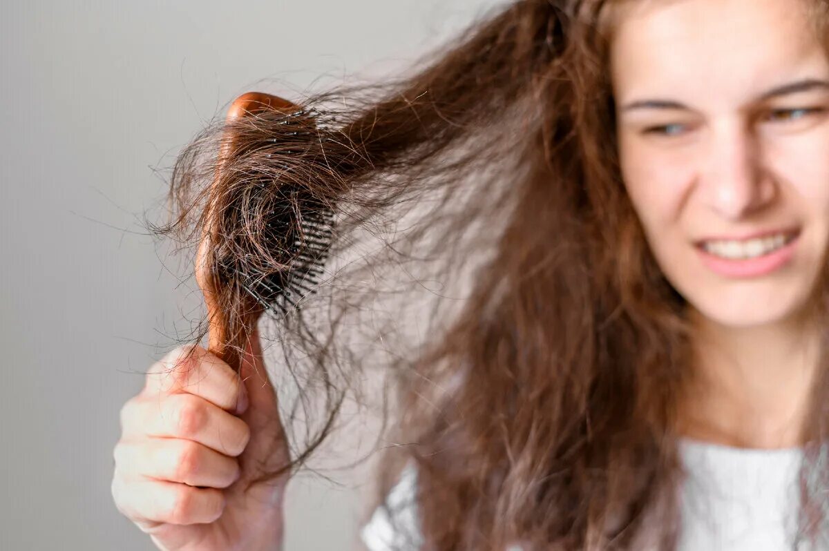 Dry hair