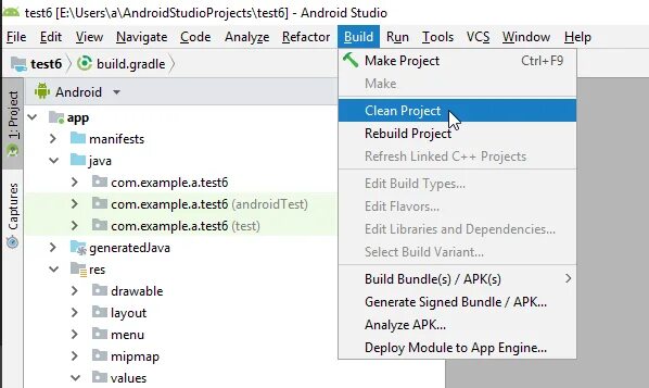 Android studio открыть проект. No process contected deploy android studio. menubar -&gt; build -&gt; clean project then rebuild project..