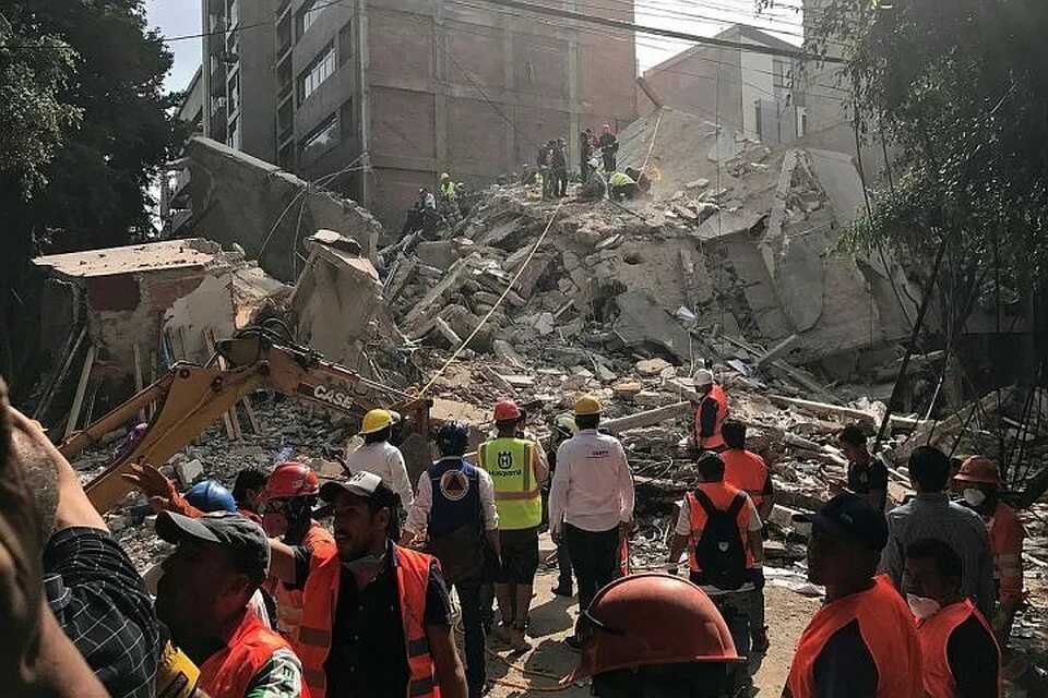 Землятресениев Мехико. Землетрясение 1985 года в Мексике.