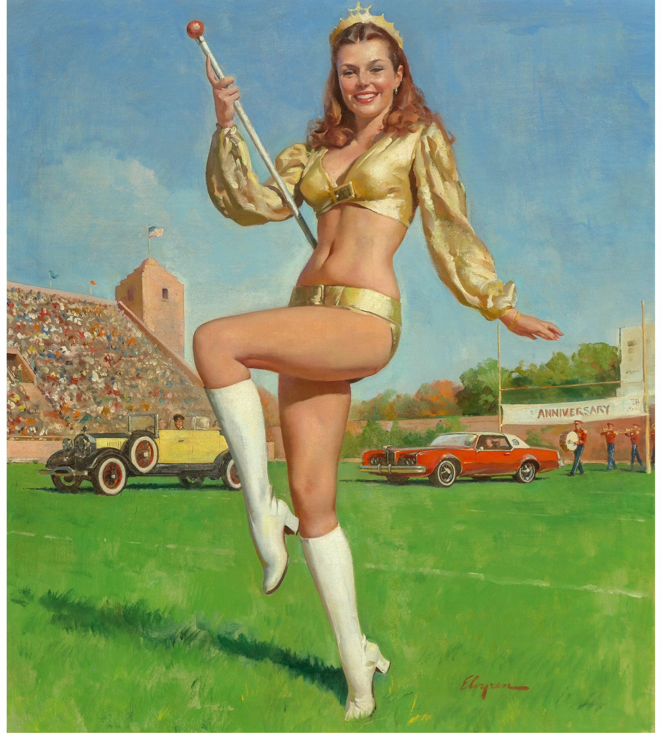 Пин ап pinmain top. Gil Elvgren гонщица. Джил Элвгрен пин ап. Портрет в стиле пин ап. Картинки в стиле пин ап.