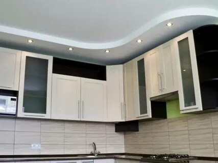 Фото гипсокартон кухни