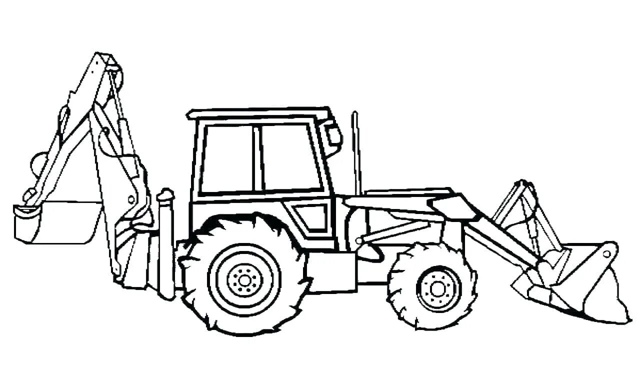 Раскраски трактор МТЗ 82. Раскраски трактор МТЗ 82 С ковшом. Трактор-экскаватор 702621. Трактор Бобкэт раскраска. Экскаватор распечатать