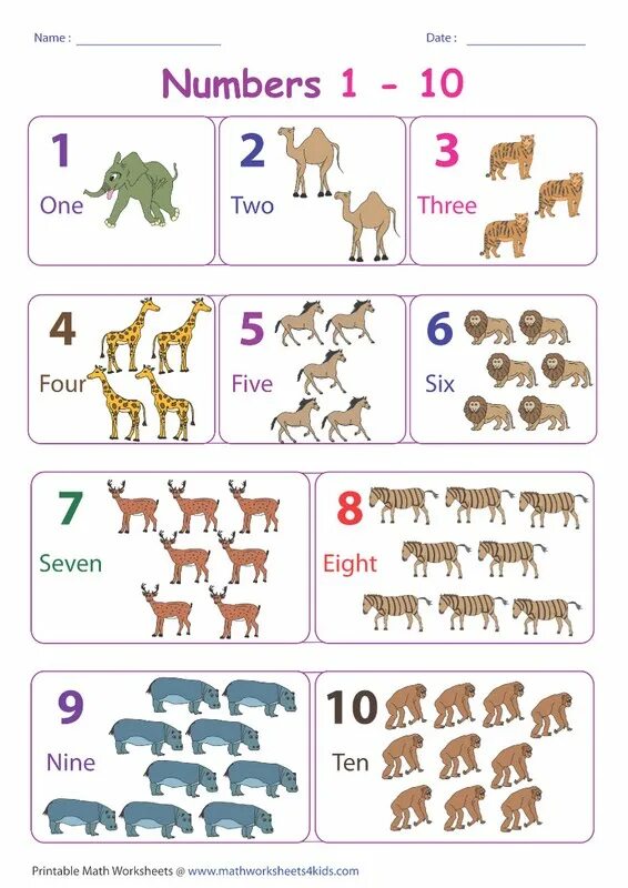 Числа Worksheets. Numbers 1-10 задания. Numbers Worksheets для детей. Цифры Worksheets. Each a from 1 to 5