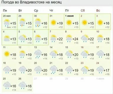 Погода во владивостоке сегодня по часам 2024