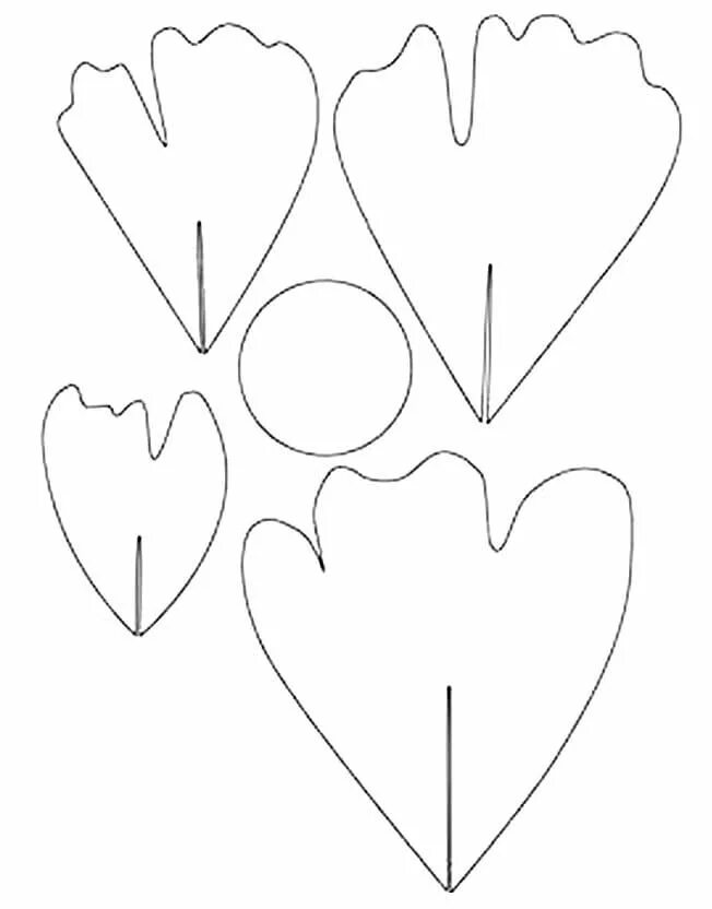 Цветы из гофрированной бумаги. Шаблоны розы из гофрированной бумаги своими руками пошагово. Трафарет лепестков. Трафарет цветка пиона. Выкройки цветов.