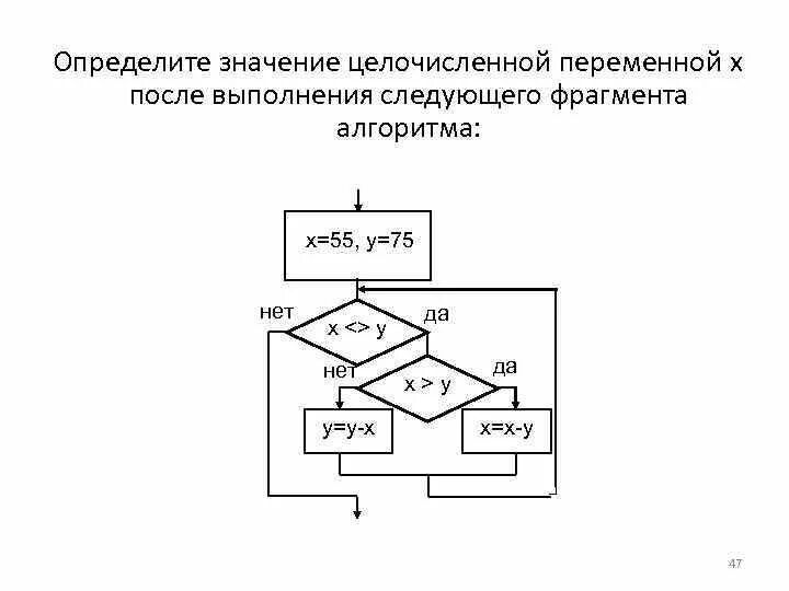 Определите значение целочисленных переменных а и. Определите значение целочисленных переменных а и