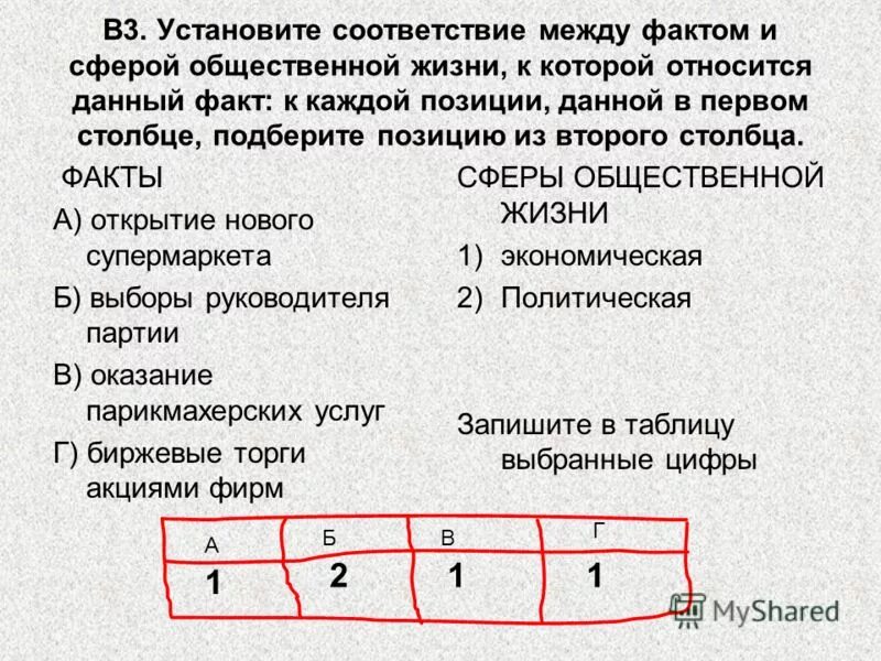 Установите соответствие между ответами. Установите соответствие между сферами жизни. Установите соответствие между сферами общественной жизни. Установите соответствие между фактами и сферами. Фактами и сферами общественной жизни.