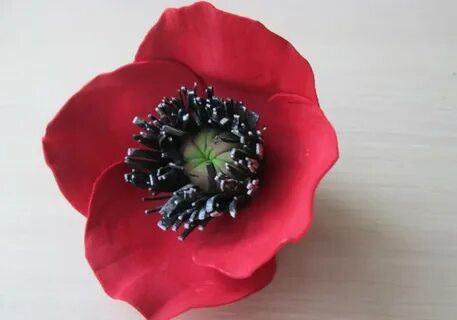 Маки из фоамирана