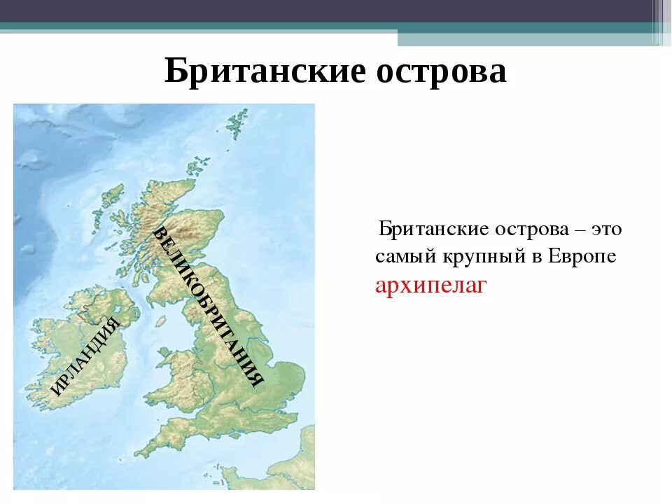 Остров великобритания острова европы