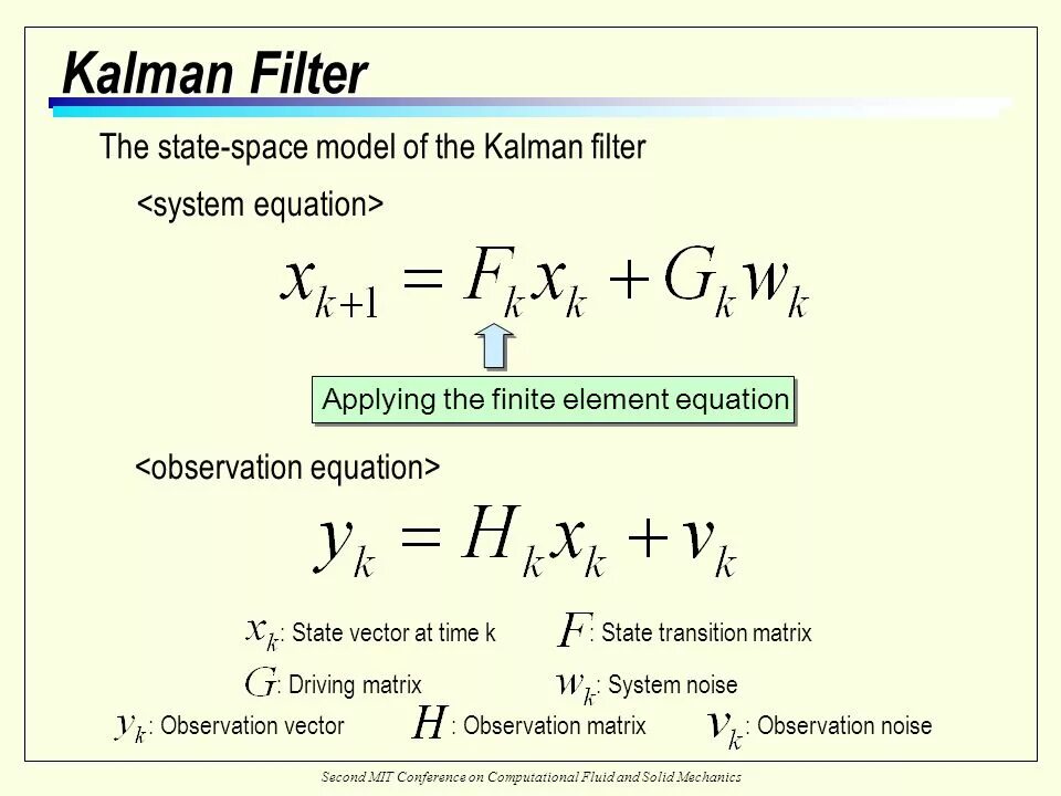Kalman&#039;s filter