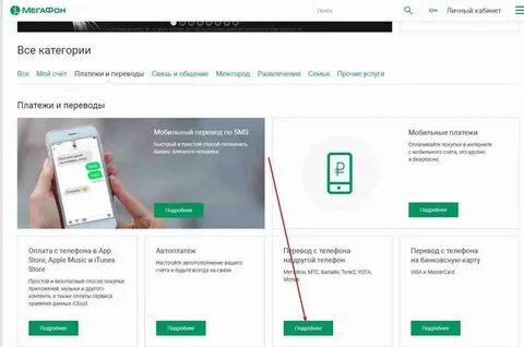 Мегафон отключить нко