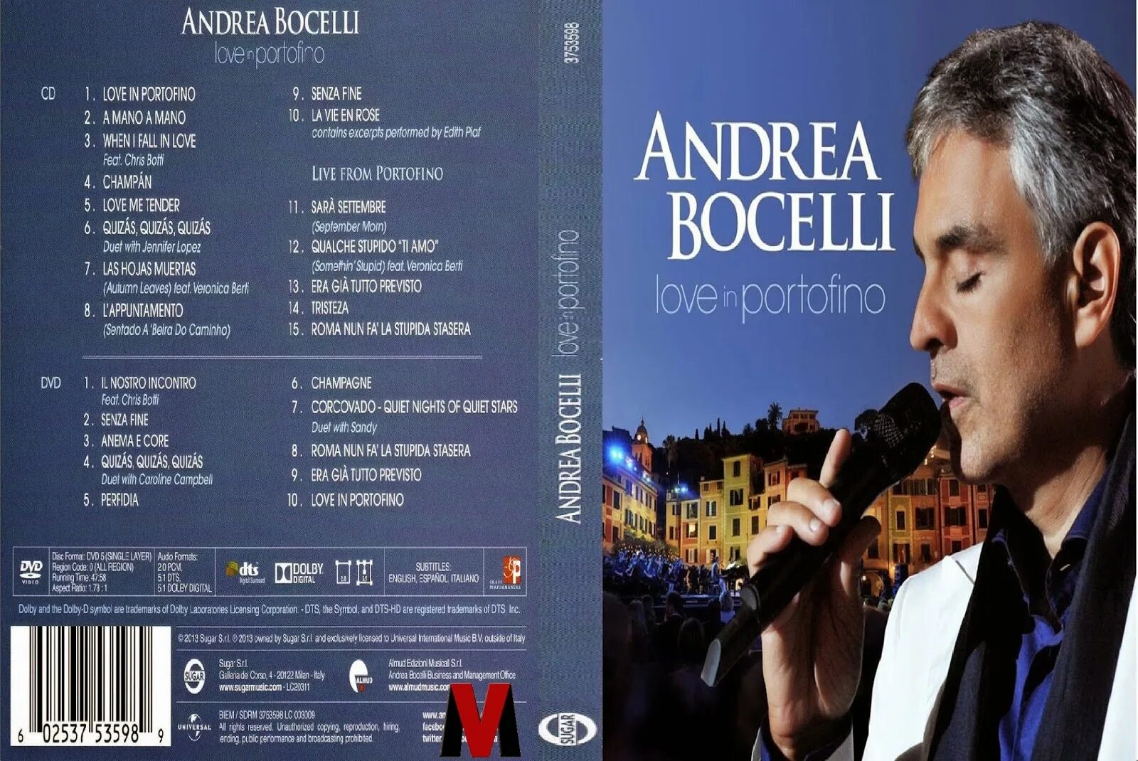 Love in portofino. Андреа Бочелли Портофино. Andrea Bocelli 1992. Andrea Bocelli Love in Portofino. Диск Andrea Bocelli - Love in Portofino.